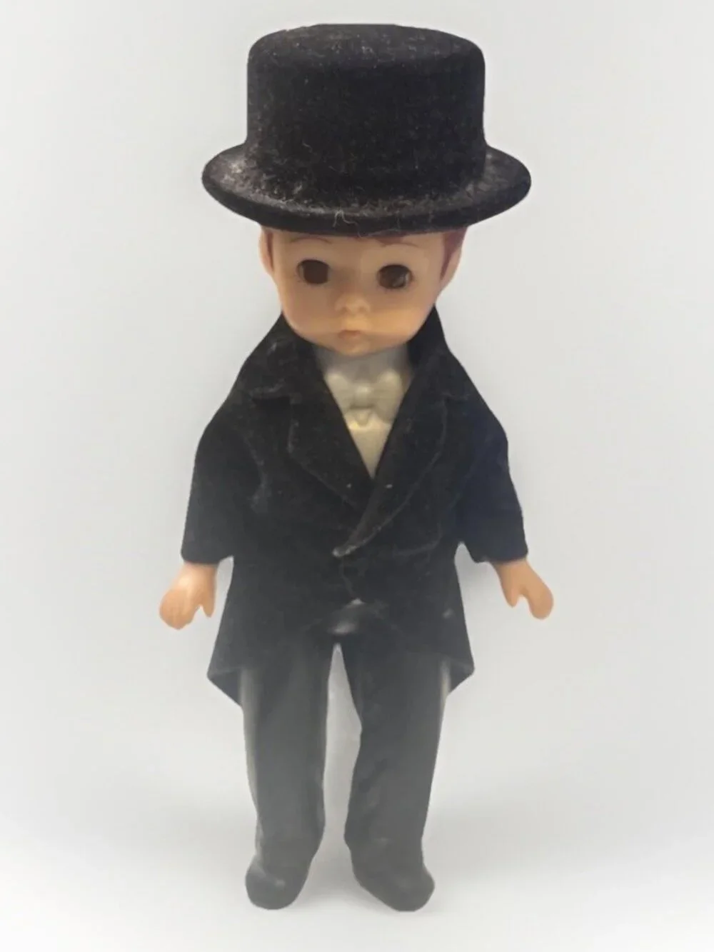 Vintage Madame Alexander Doll Boy Groom Arms Legs Head Move Eyes Close